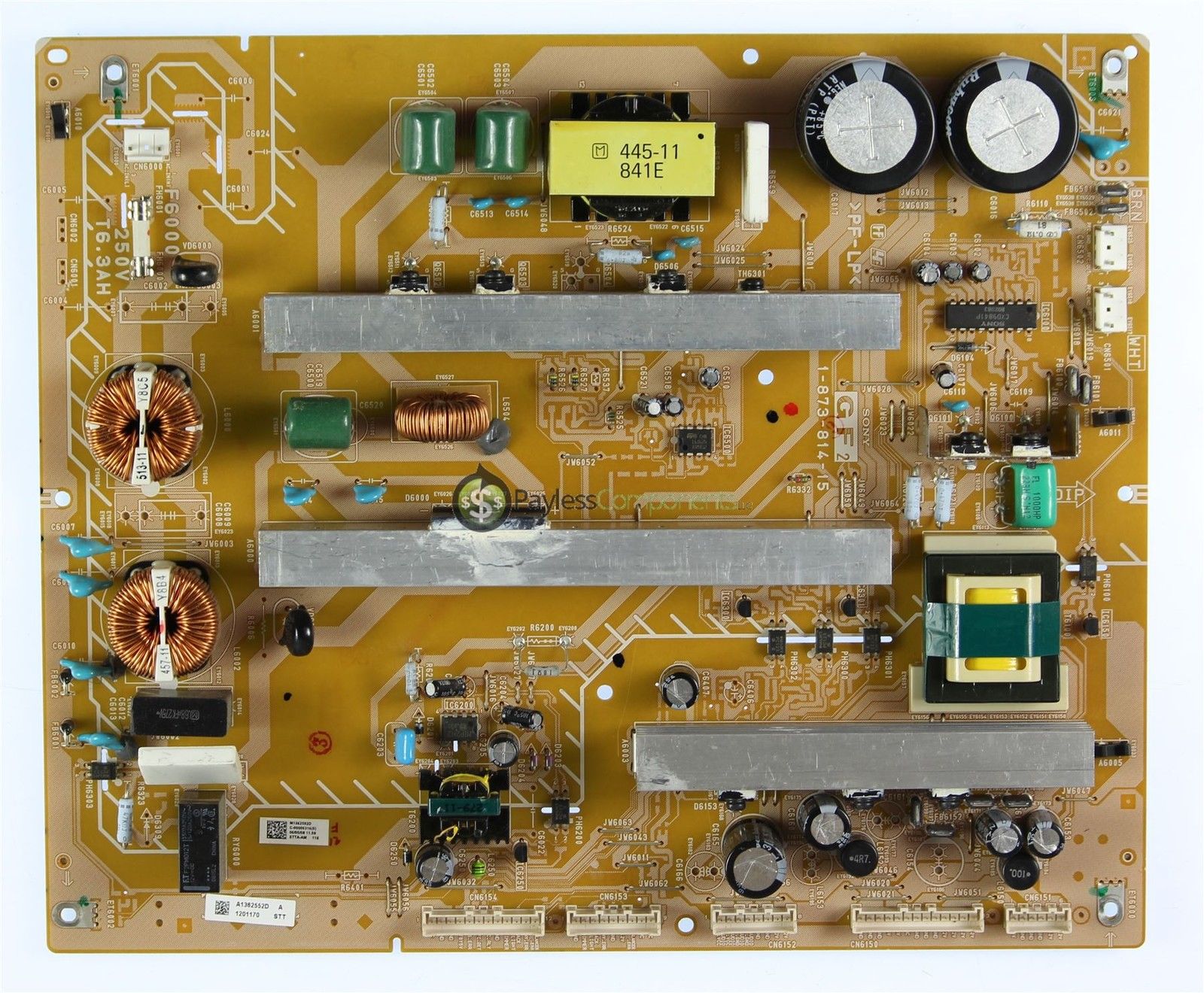 Sony A-1362-552-D Power Supply Board 1-873-814-15 KDL-52WL135 KD